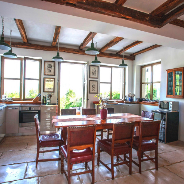 Kitchen, Beautiful stone villa in Istria with private pool, Villa Bazjaki, Istria  Livade