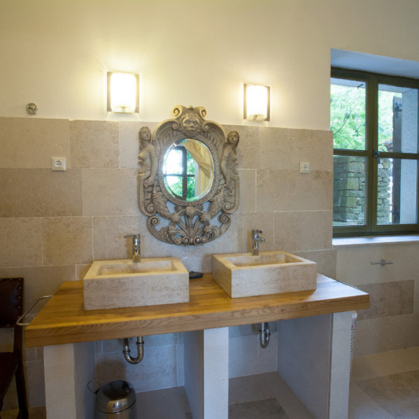Bathroom / WC, Beautiful stone villa in Istria with private pool, Villa Bazjaki, Istria  Livade