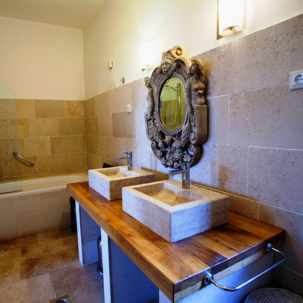 Bathroom / WC, Beautiful stone villa in Istria with private pool, Villa Bazjaki, Istria  Livade