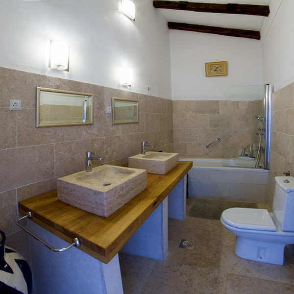 Bathroom / WC, Beautiful stone villa in Istria with private pool, Villa Bazjaki, Istria  Livade